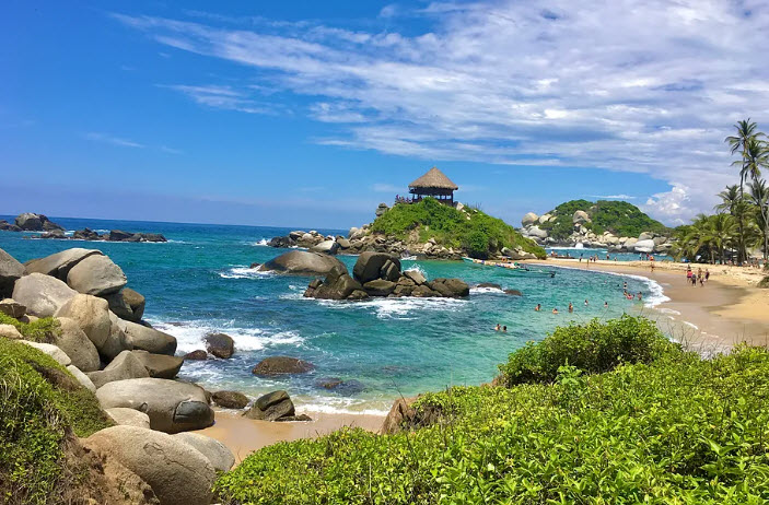 Cabo San Juan en el Parque Tayrona